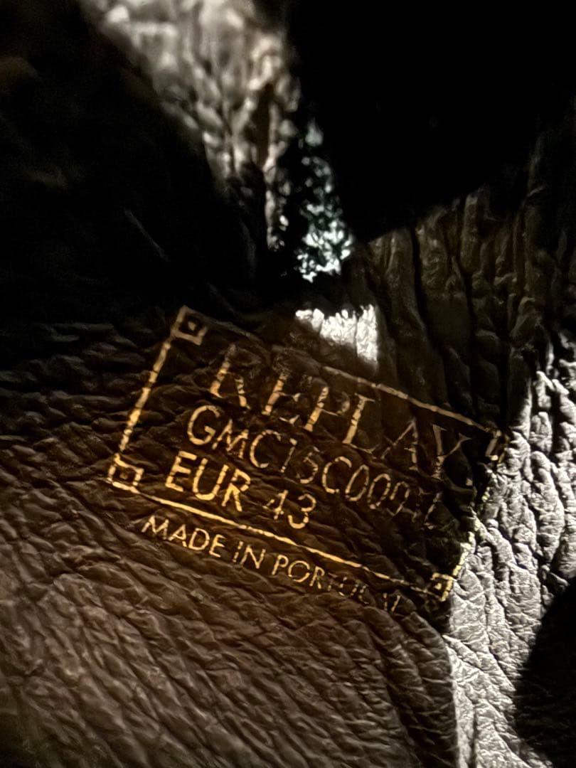 REPLAY エンジニアブーツ ライディングブーツ EUR43 リプレイ