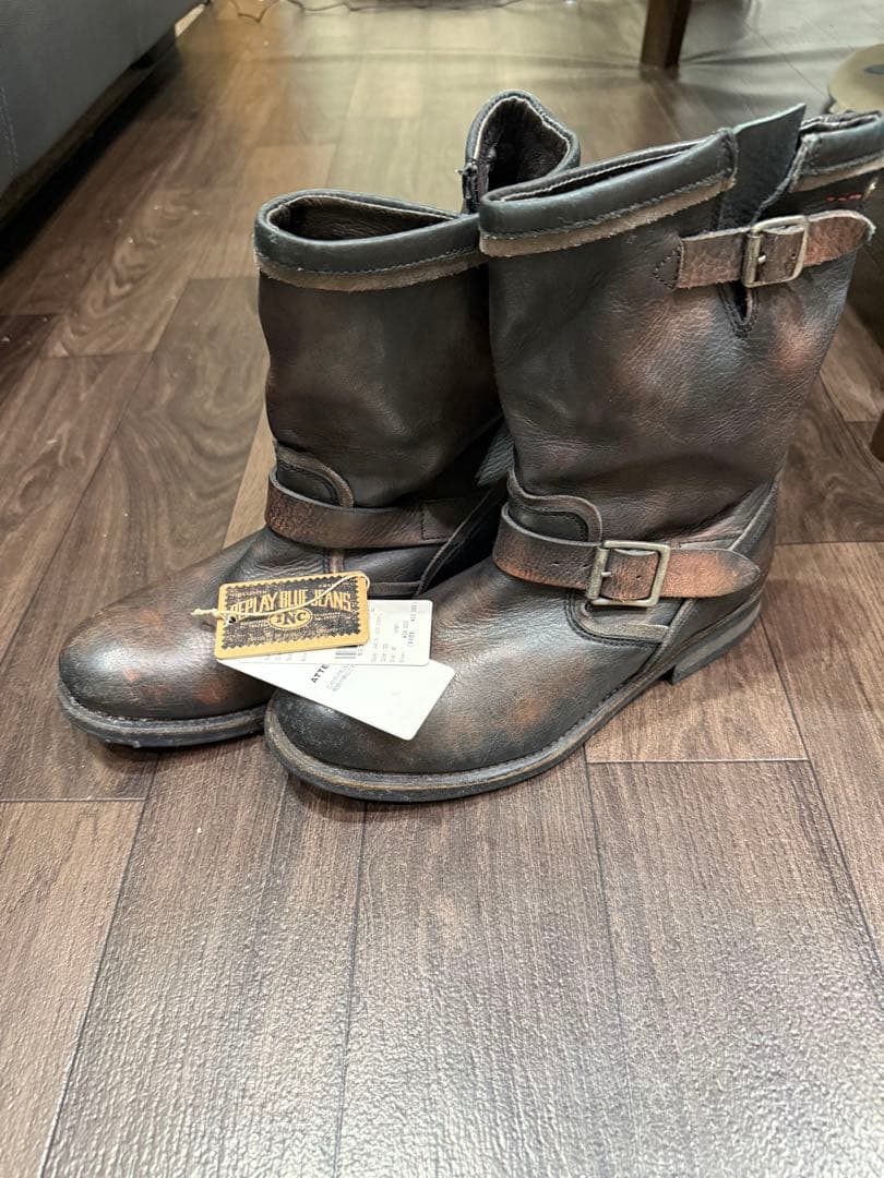 REPLAY エンジニアブーツ ライディングブーツ EUR43 リプレイ