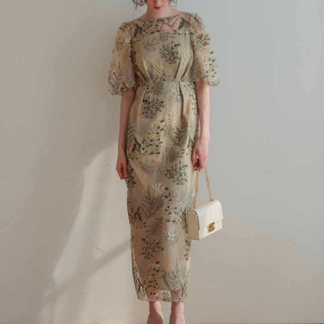 【yuua】Dorry Doll カラフルタイトワンピース