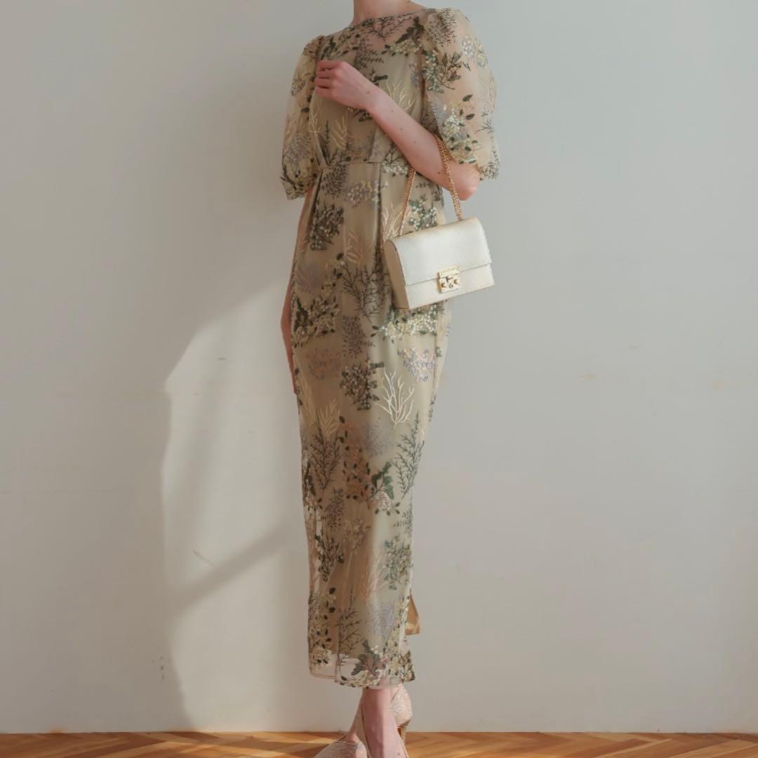 【yuua】Dorry Doll カラフルタイトワンピース