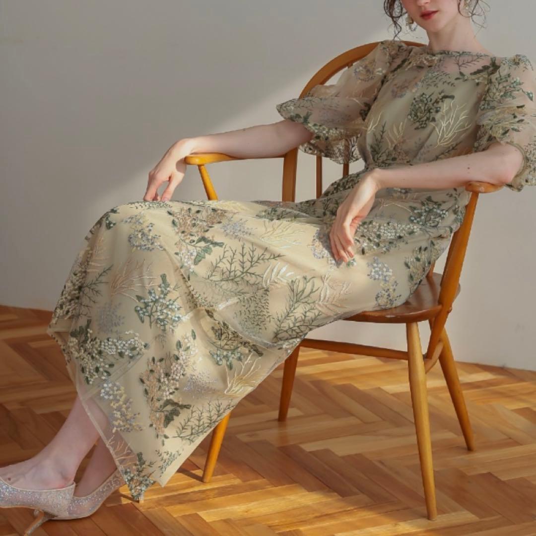 【yuua】Dorry Doll カラフルタイトワンピース