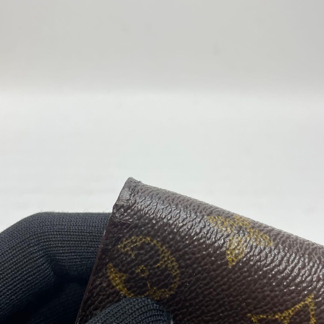 2844 ルイヴィトン モノグラム 二つ折り財布 ポルトフォイユ マルコ