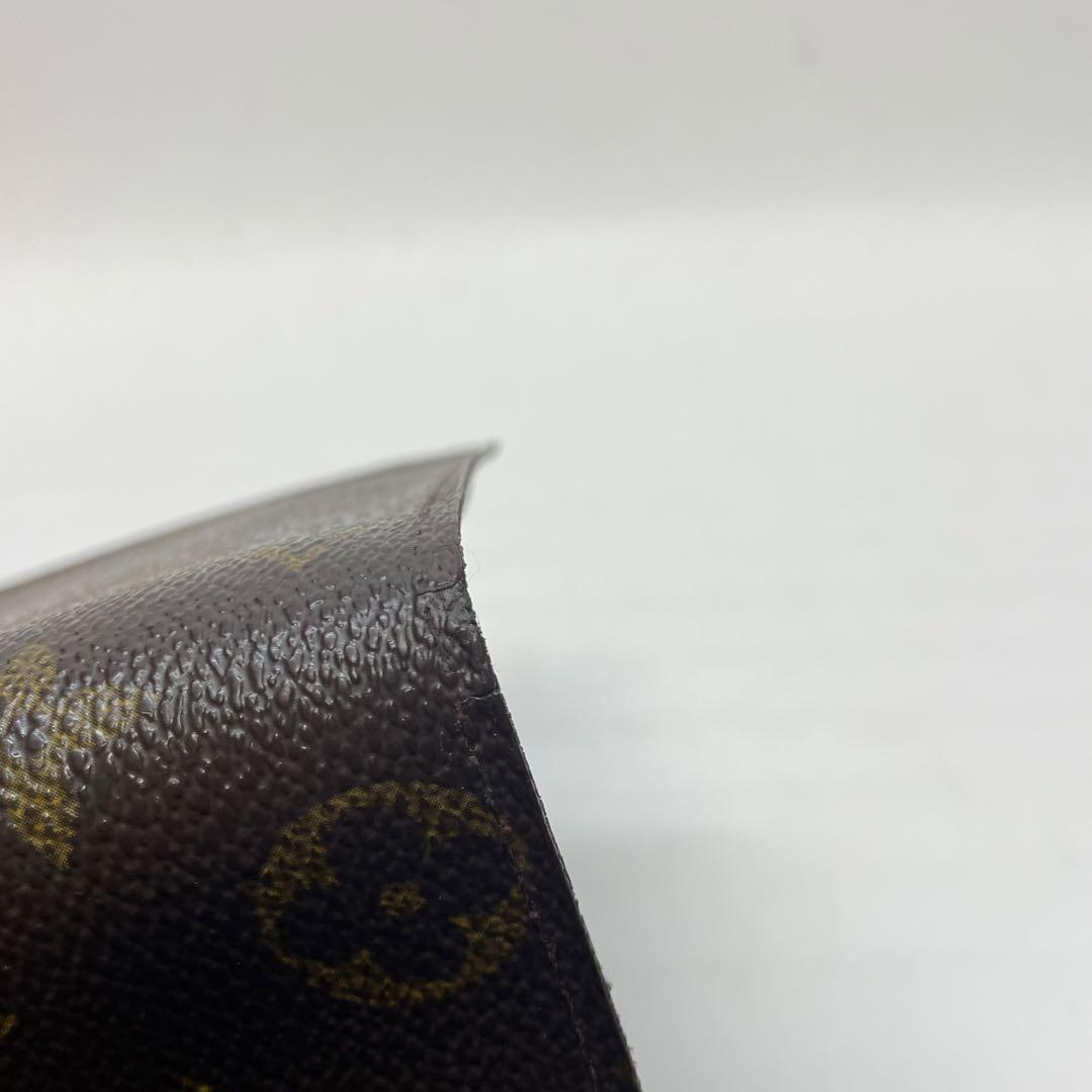 2844 ルイヴィトン モノグラム 二つ折り財布 ポルトフォイユ マルコ