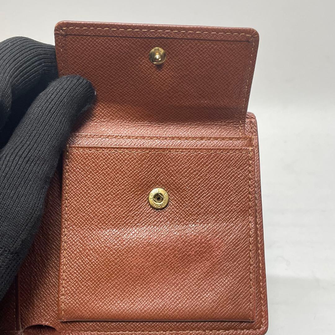 2844 ルイヴィトン モノグラム 二つ折り財布 ポルトフォイユ マルコ