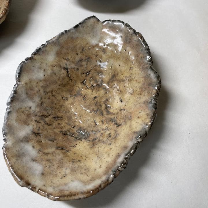 Z03 萩焼 金子信彦 向付5個