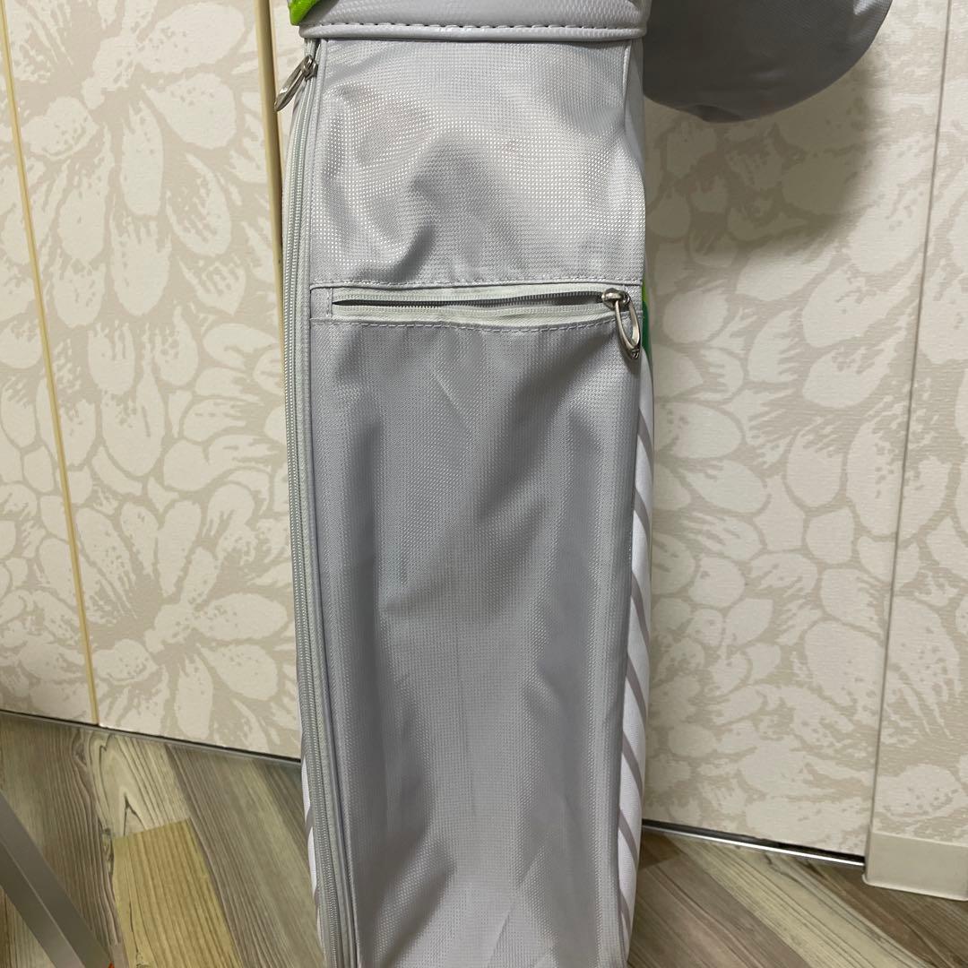 TaylorMade キャディバッグ グレー/グリーン　ゴルフバッグ