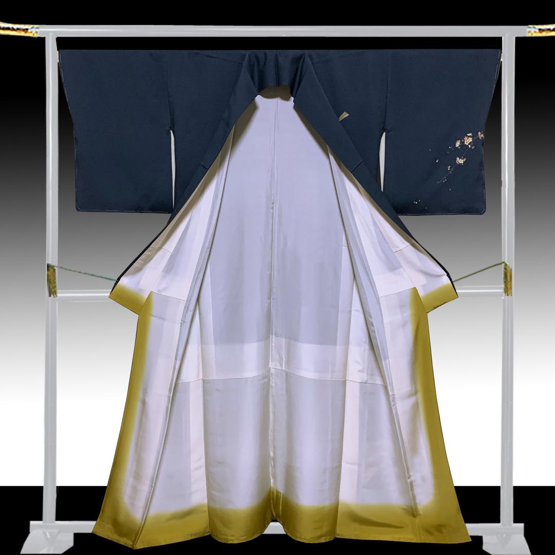 【新品、未使用】正絹【極上逸品】トールサイズ【作家物】金彩友禅 訪問着フルセット