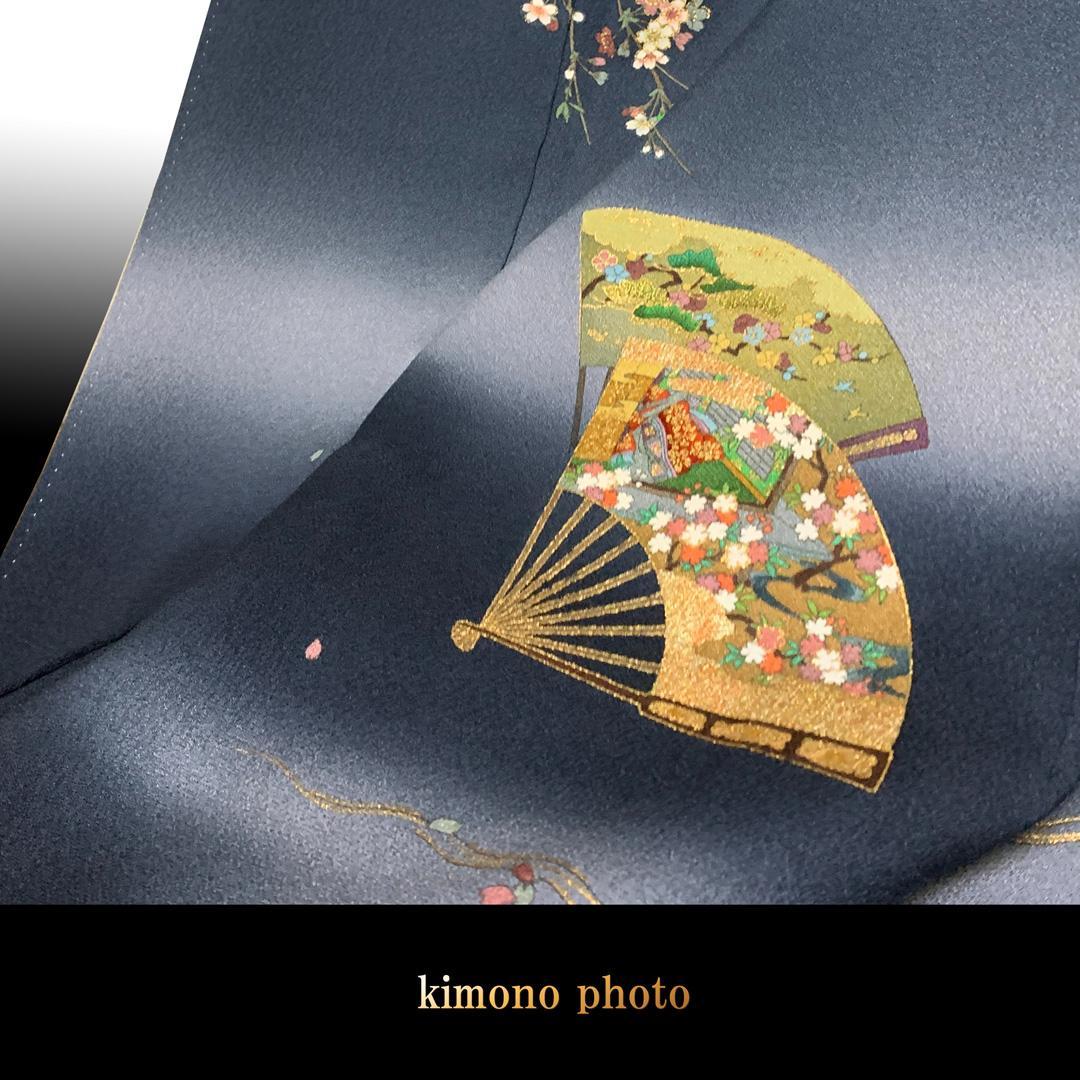 【新品、未使用】正絹【極上逸品】トールサイズ【作家物】金彩友禅 訪問着フルセット