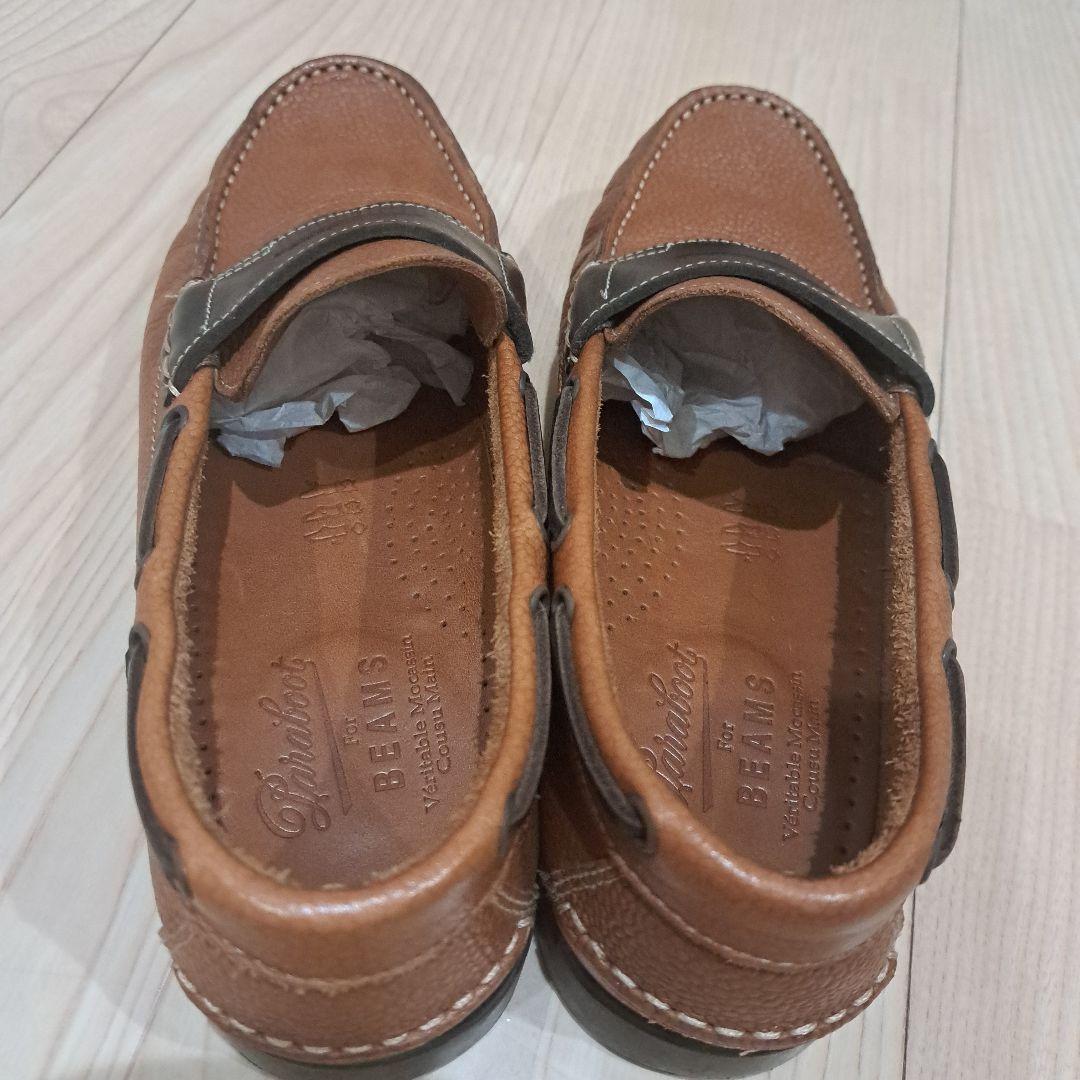 BEAMS別注 Paraboot パラブーツCORSICA/コルシカ ローファー