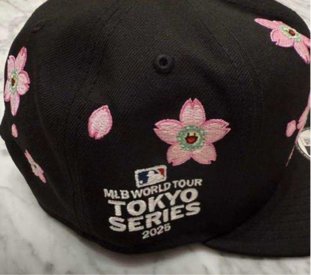 New Era 9FIFTY 黒 Dodgers キャップ　ドジャース　村上隆