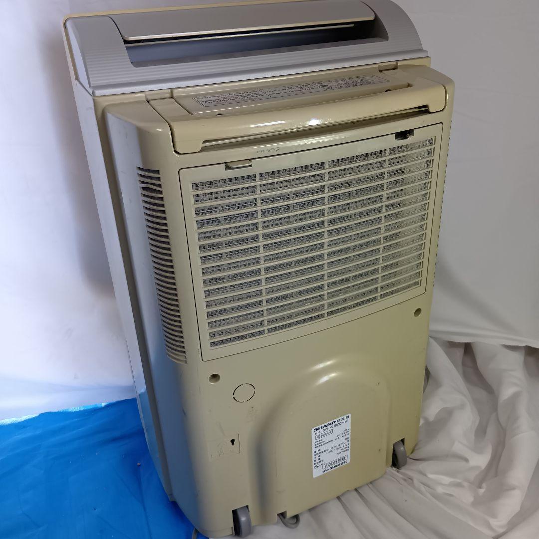 SHARP 除湿機 ホワイト・ブルー　衣類乾燥機