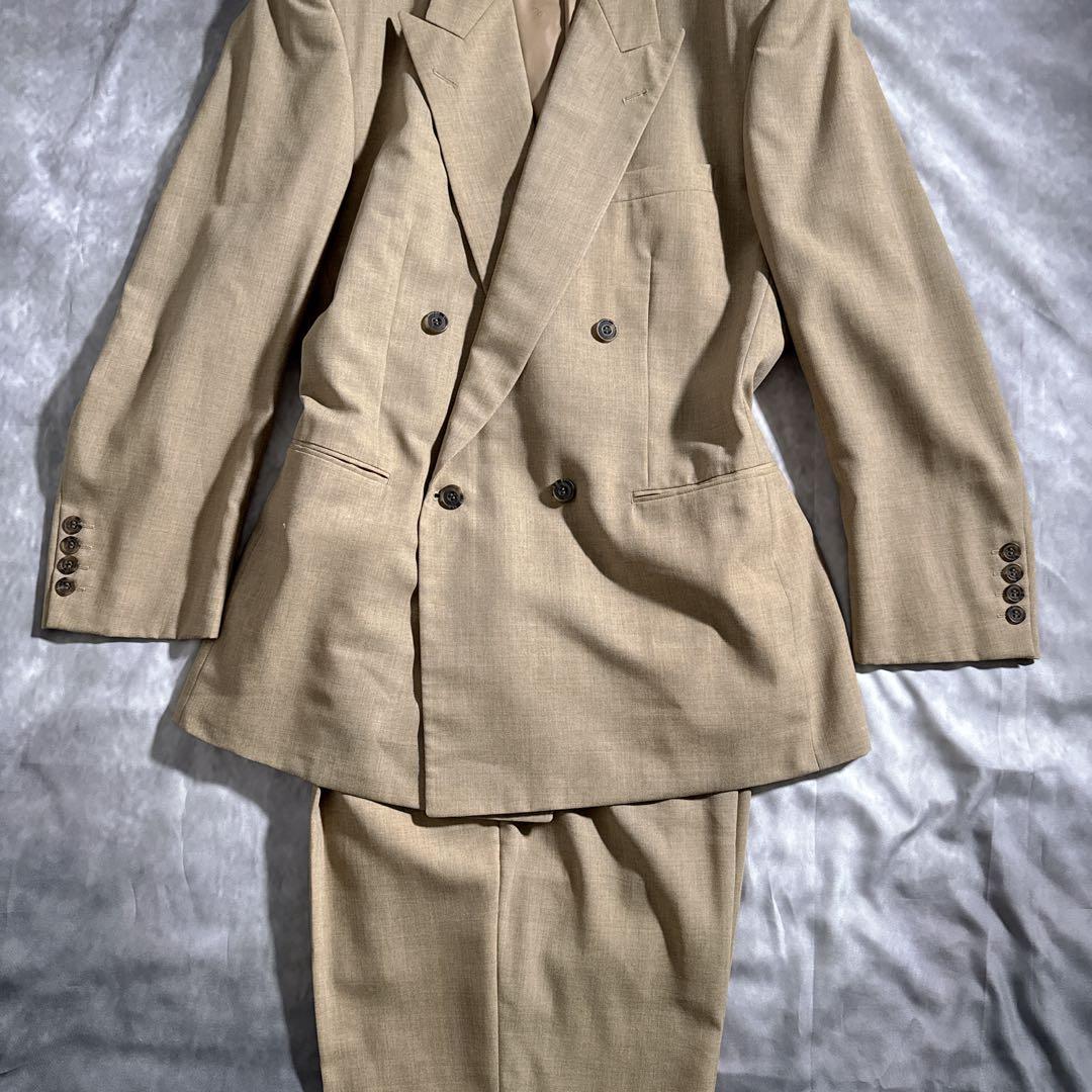 オールド　ディオール セットアップ　スーツ　ダブルボタン　y2k Lサイズ相当