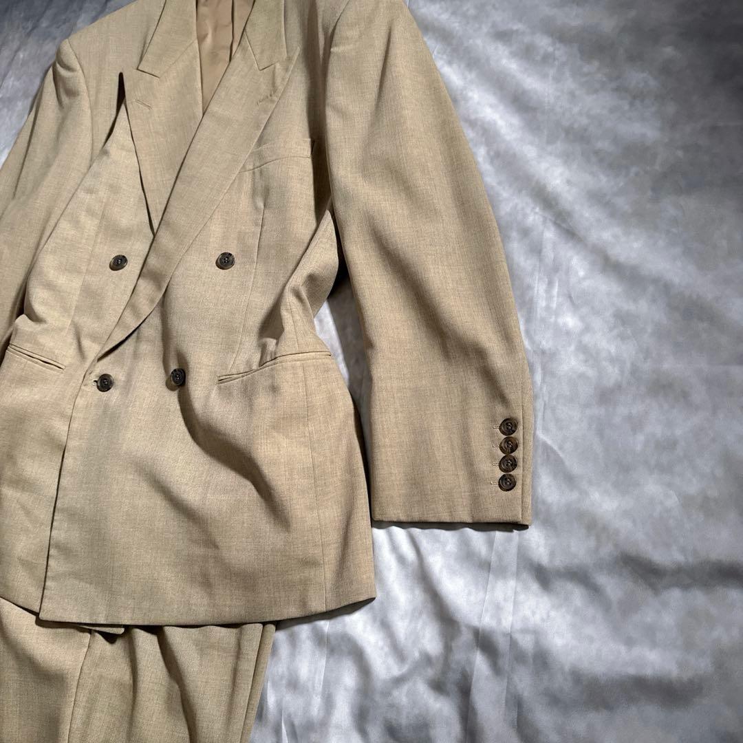 オールド　ディオール セットアップ　スーツ　ダブルボタン　y2k Lサイズ相当