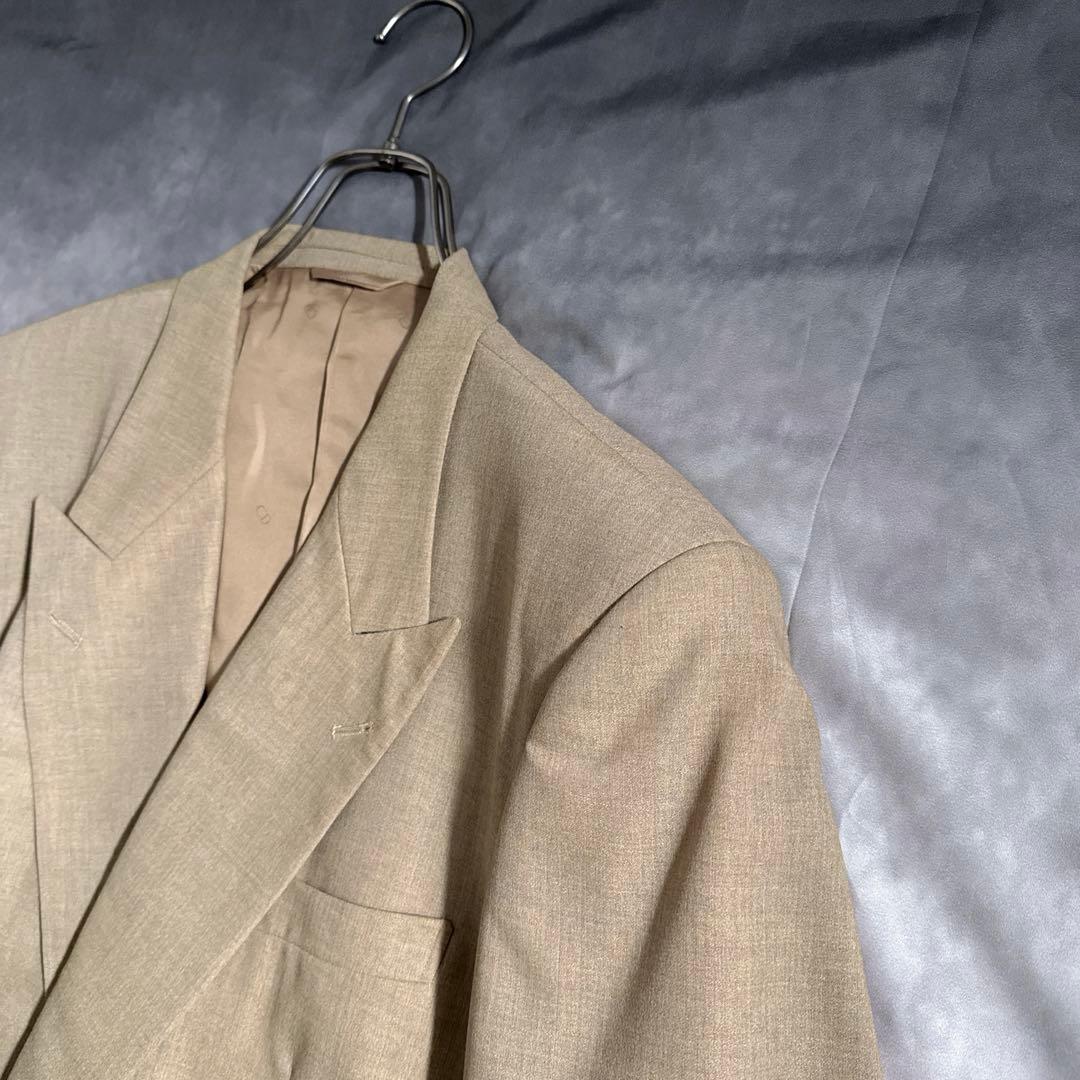 オールド　ディオール セットアップ　スーツ　ダブルボタン　y2k Lサイズ相当