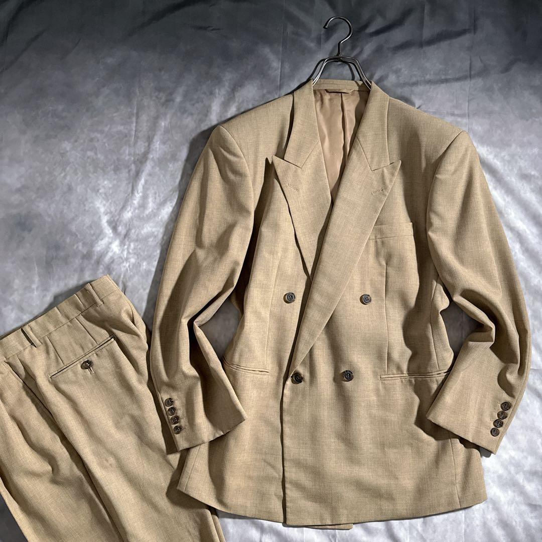 オールド　ディオール セットアップ　スーツ　ダブルボタン　y2k Lサイズ相当