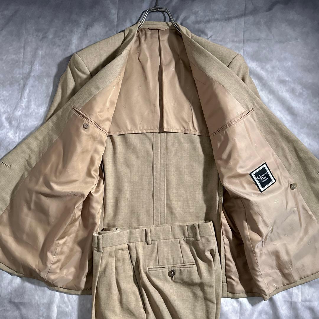 オールド　ディオール セットアップ　スーツ　ダブルボタン　y2k Lサイズ相当