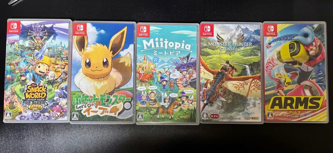 【バラ売りコメントで】Switchソフトまとめ売り