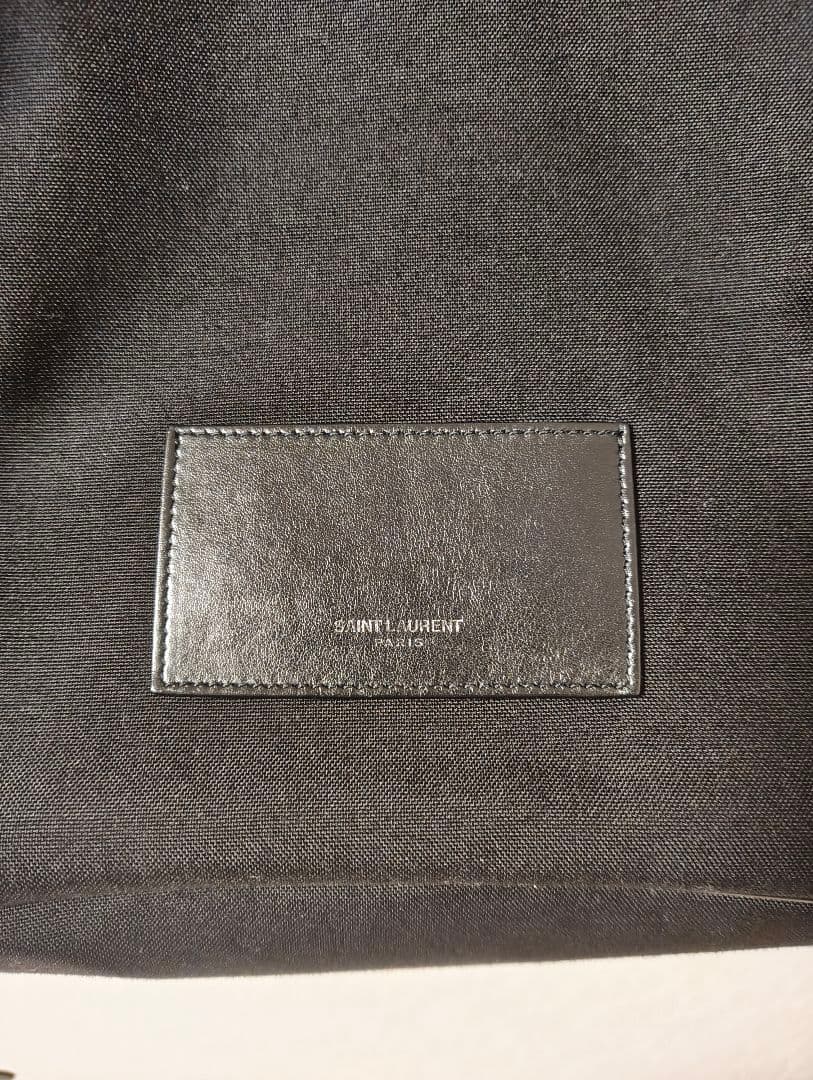 サン・ローランパリ　リビングトン　キャンバス　リュック