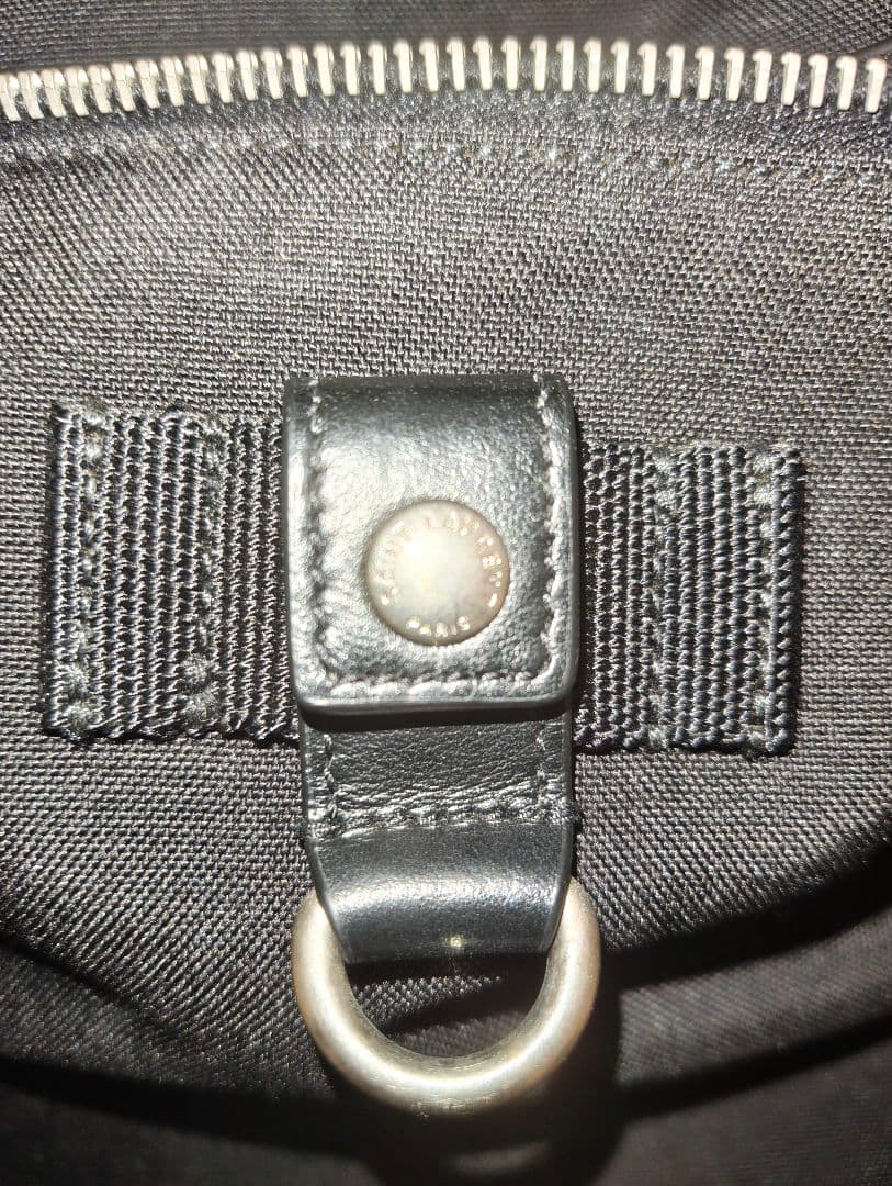 サン・ローランパリ　リビングトン　キャンバス　リュック