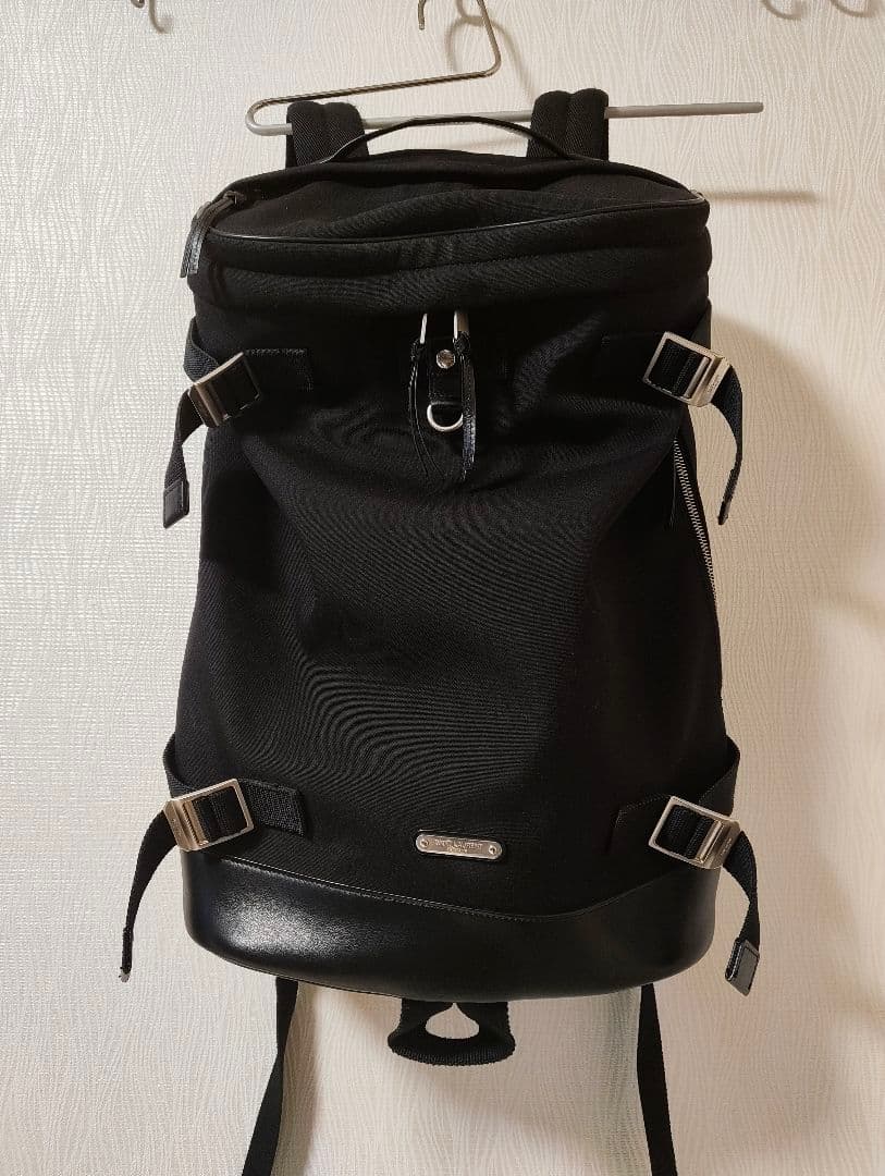 サン・ローランパリ　リビングトン　キャンバス　リュック