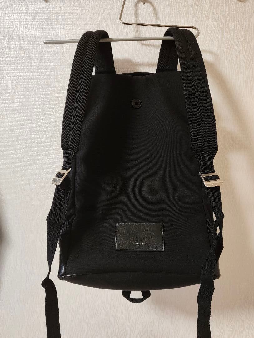 サン・ローランパリ　リビングトン　キャンバス　リュック