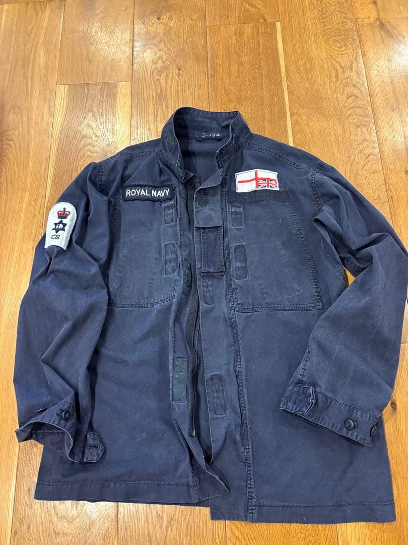 値下げ中！イギリス軍 ロイヤルネイビー ジャケット&スラントカーゴ 上下セット