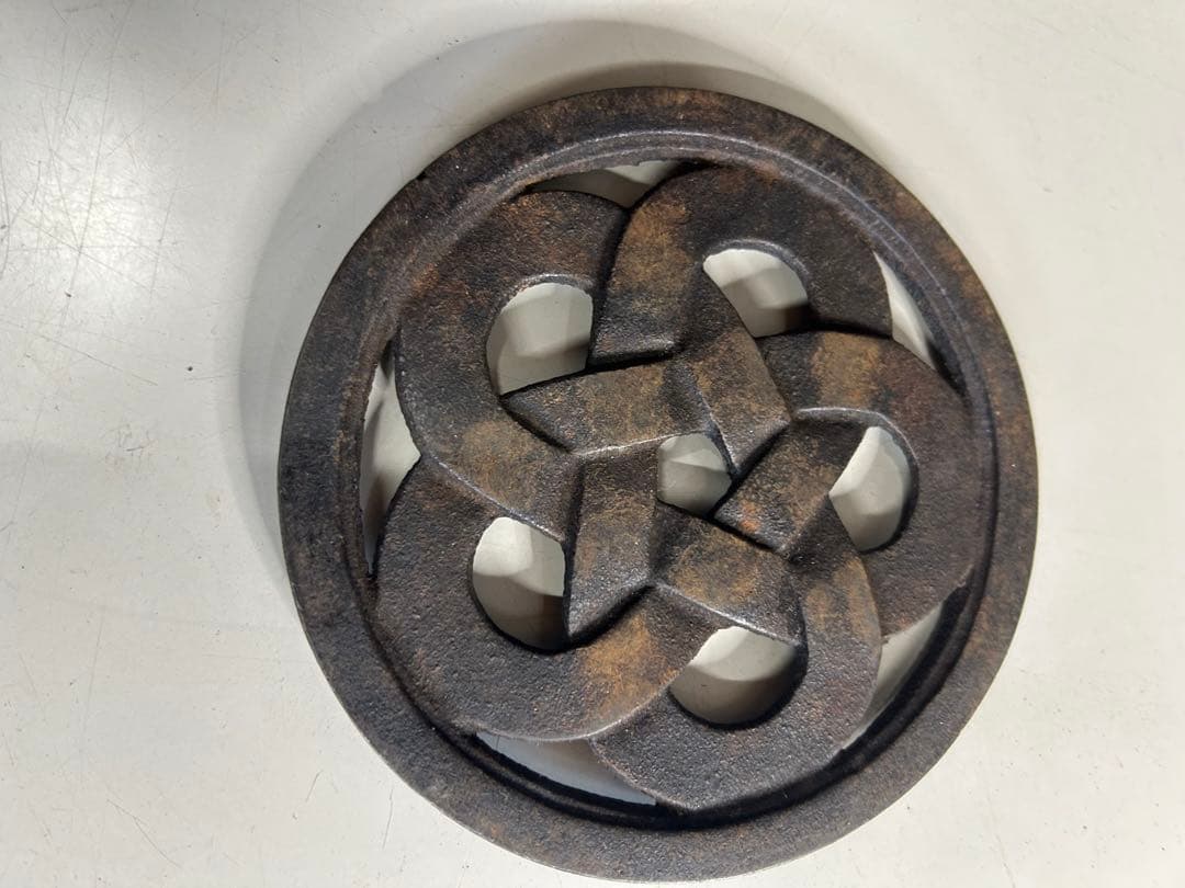 に*く様 鋳鉄製黒丸型鉄瓶　急須