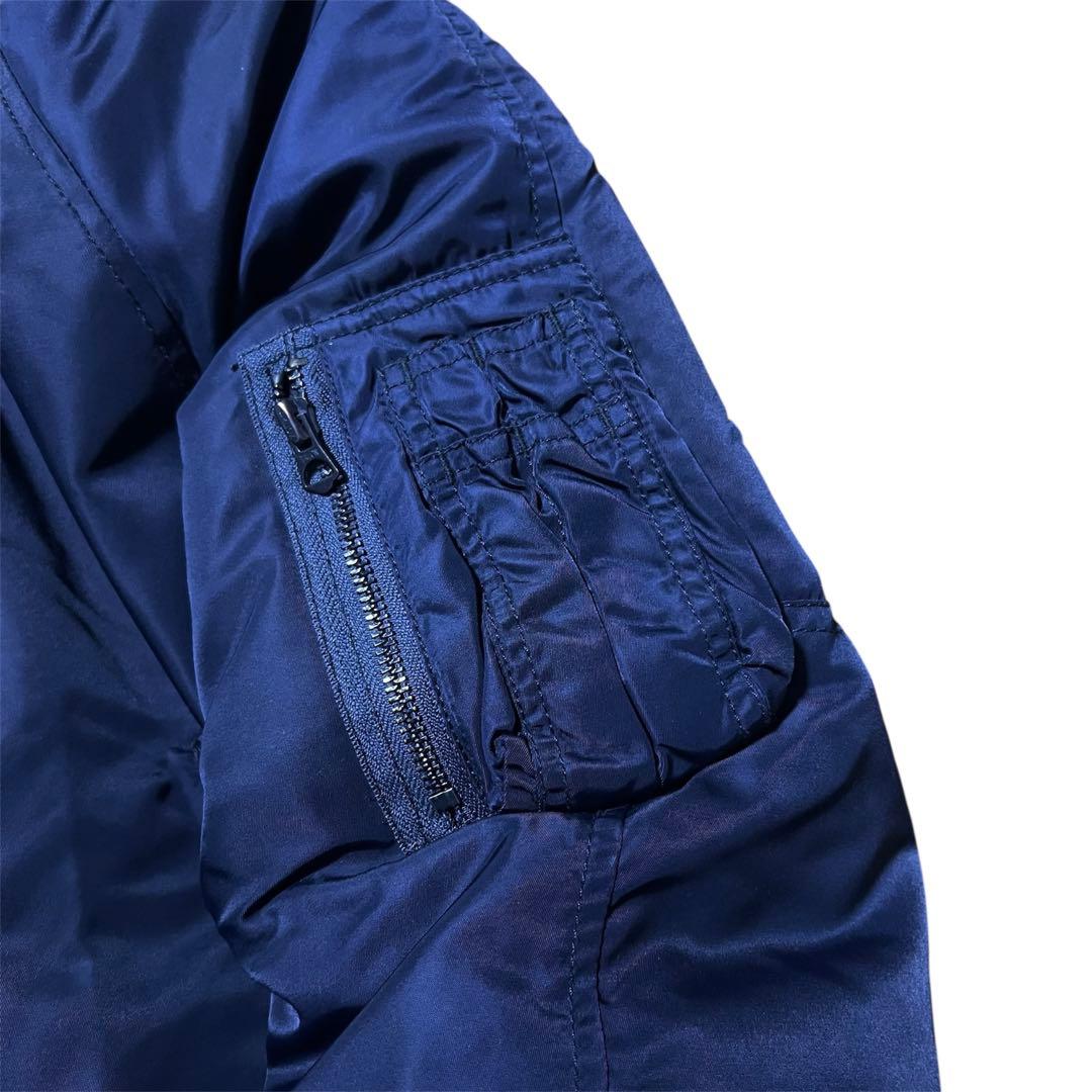 ポロラルフローレン N-2B フライトジャケット ダウン ネイビー　希少Sサイズ