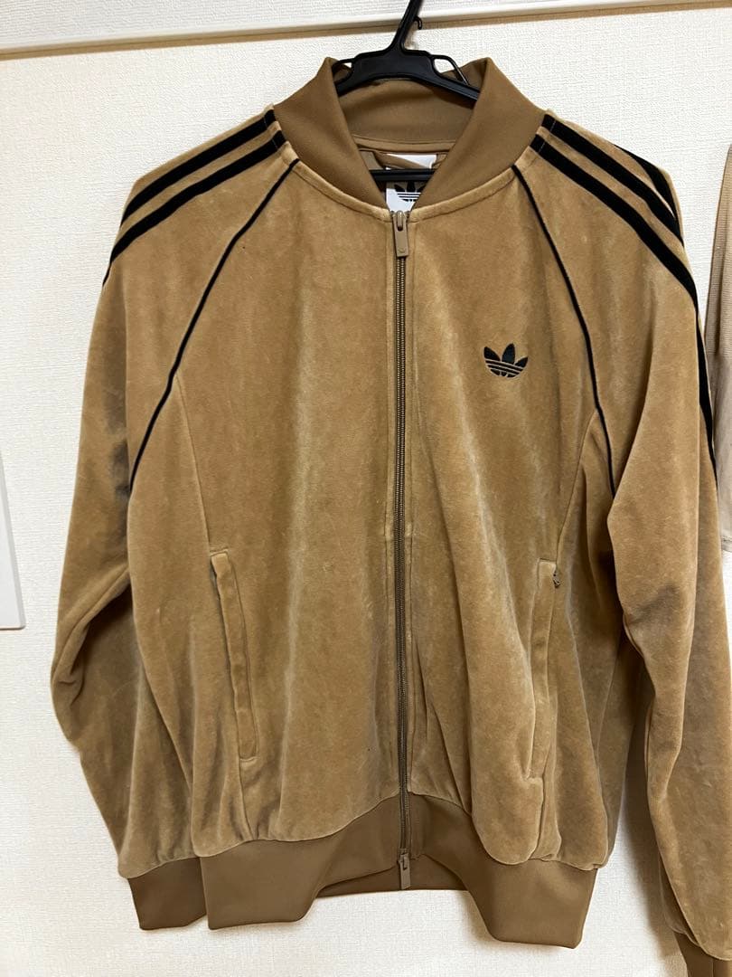 adidas SSTアディカラー ベロアトラックトップ トラックジャケット