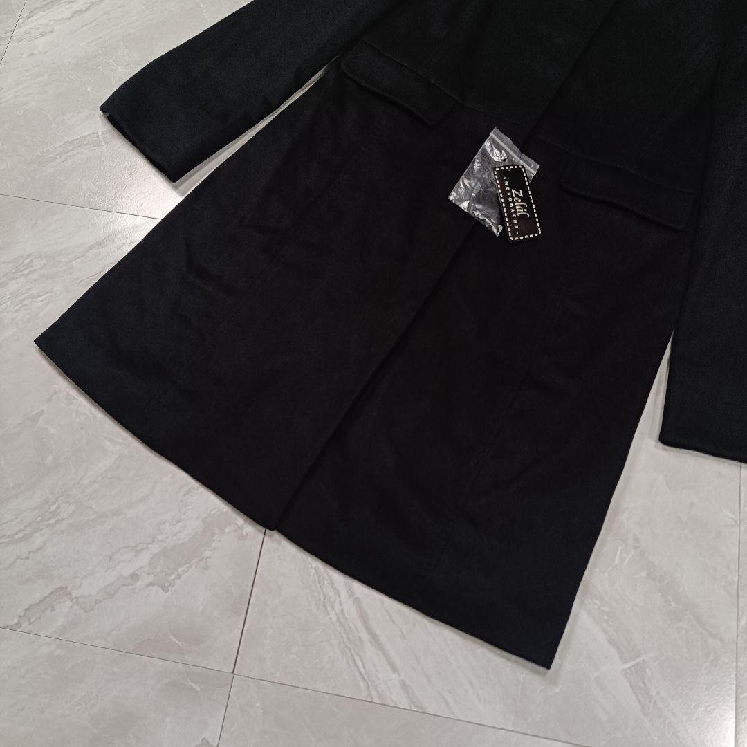 【新品】元町ゼラール カシミヤコート カシミヤ100％ 11号 L ファー欠品