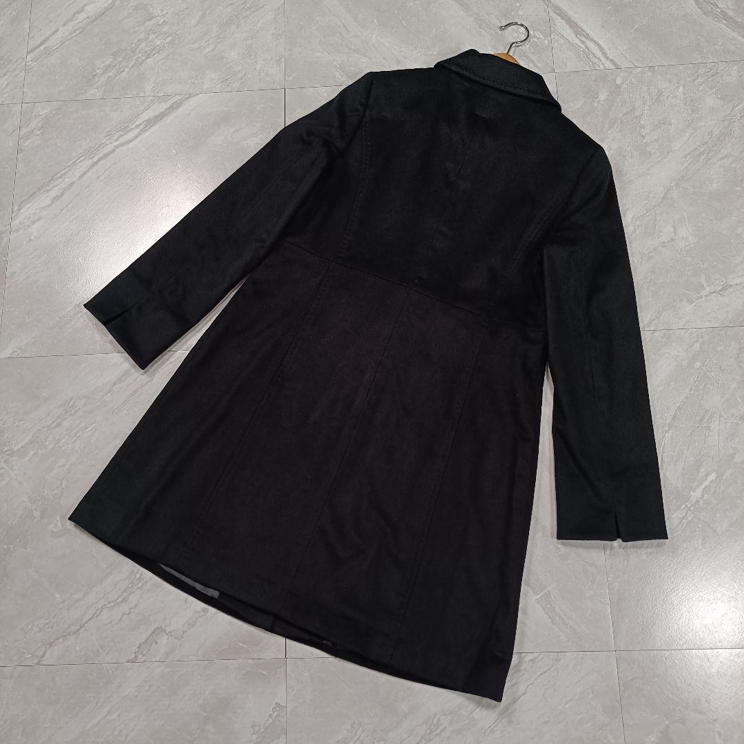 【新品】元町ゼラール カシミヤコート カシミヤ100％ 11号 L ファー欠品