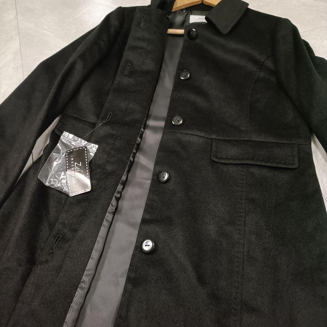 【新品】元町ゼラール カシミヤコート カシミヤ100％ 11号 L ファー欠品