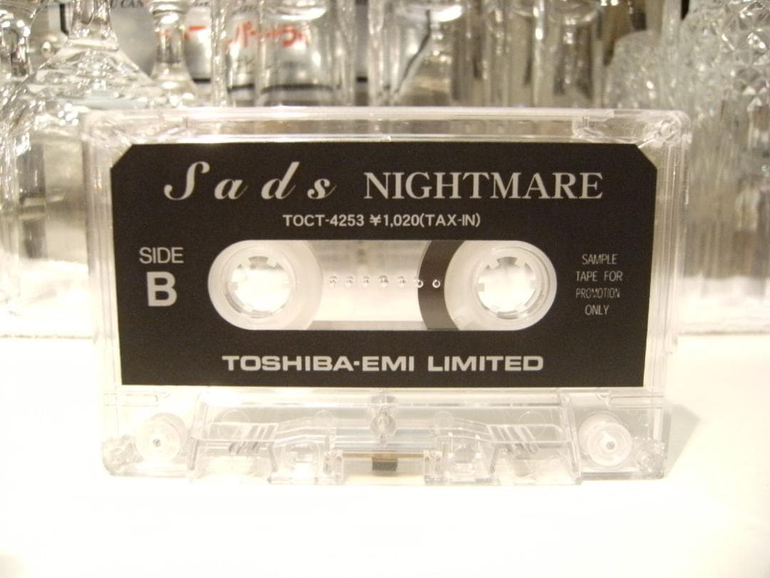 プロモーション用★ Sads NIGHTMARE カセットテープ 黒夢 清春