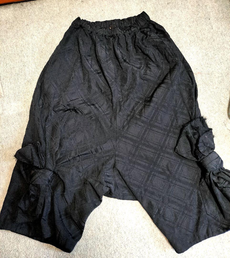 やよいCOMMEdesGARCONS「モノクロームの風景斯」サルエル