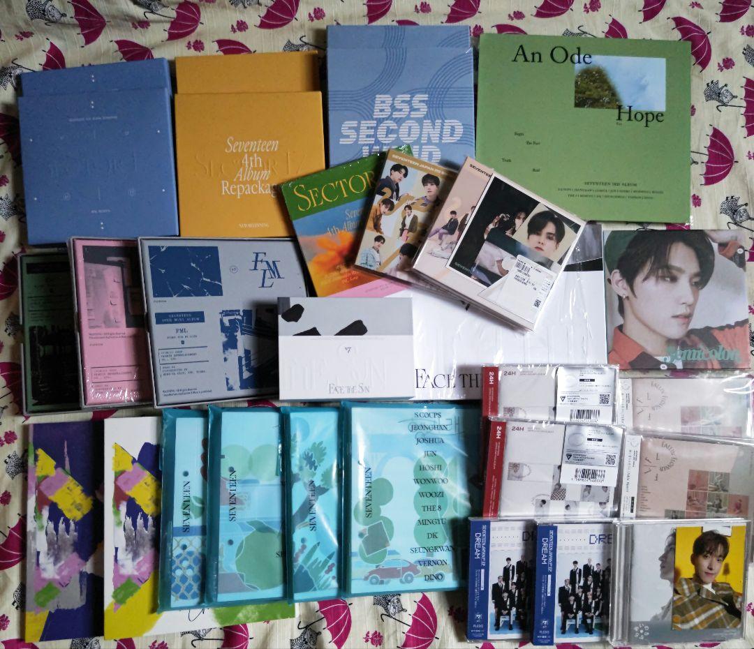 seventeen アルバムまとめ売り①