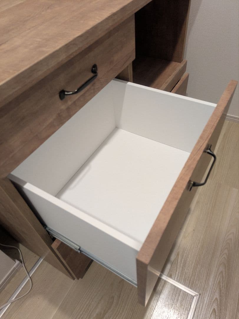 【12/7迄】ロウヤ　アンティーク調　キッチンカウンター　食器棚　キッチンボード