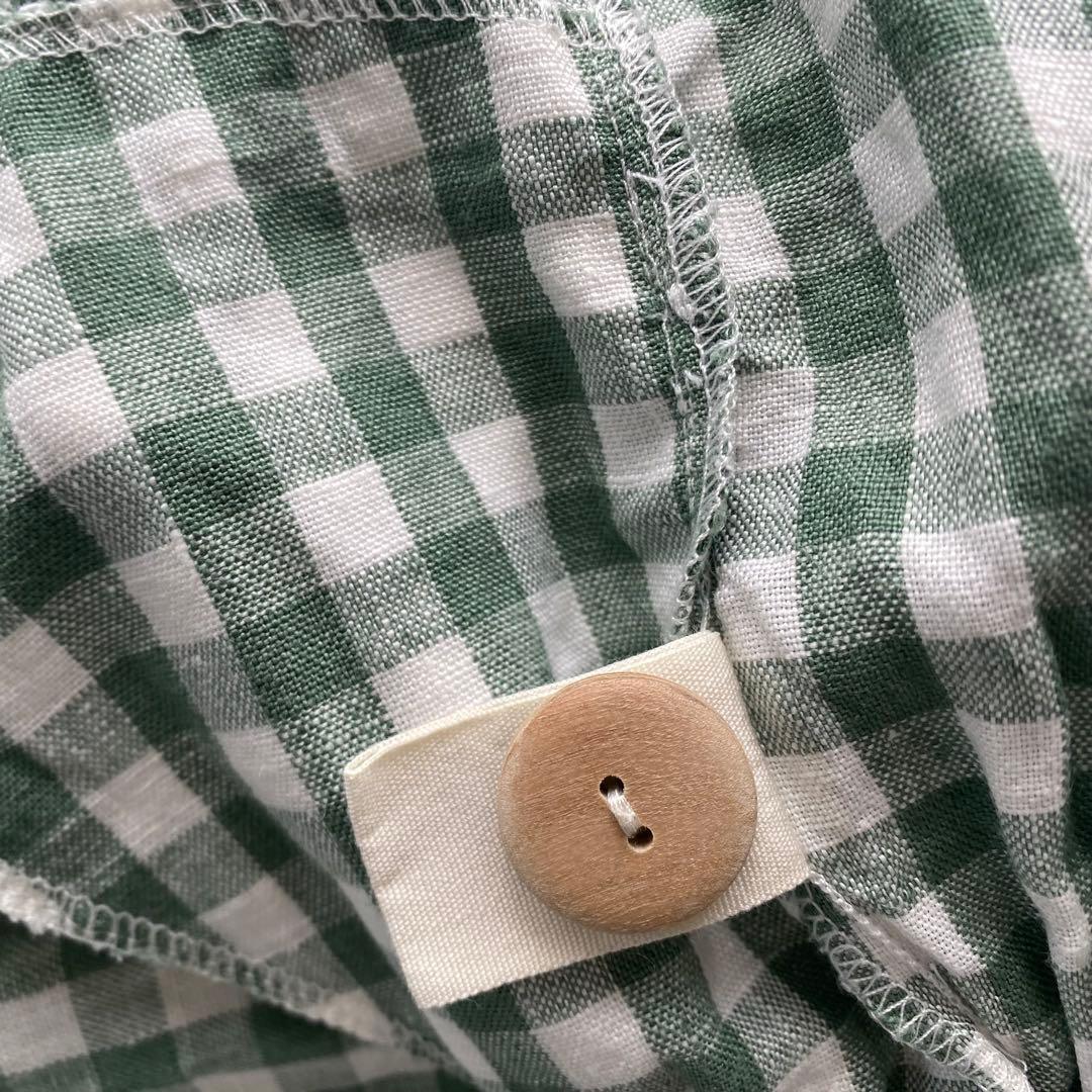 ボトムス soor ploom eloise pinafore gingham 3y