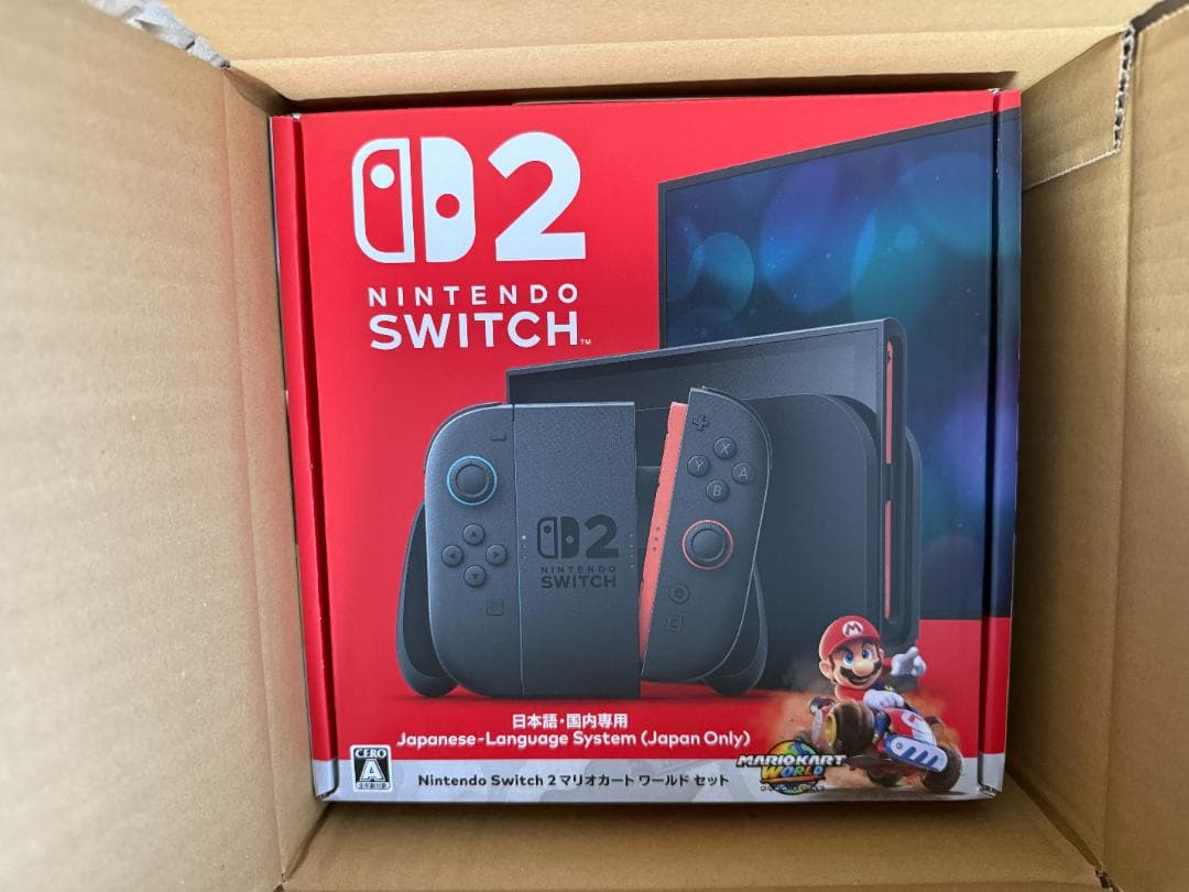 Nintendo Switch 2 日本語専用 マリオカート＋microSD同梱