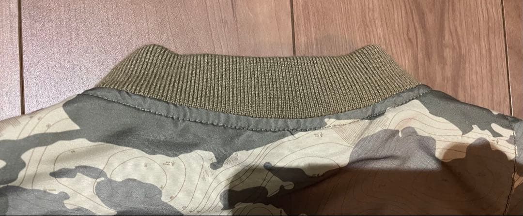 アヴィレックス迷彩 MA-1ジャケット FITY