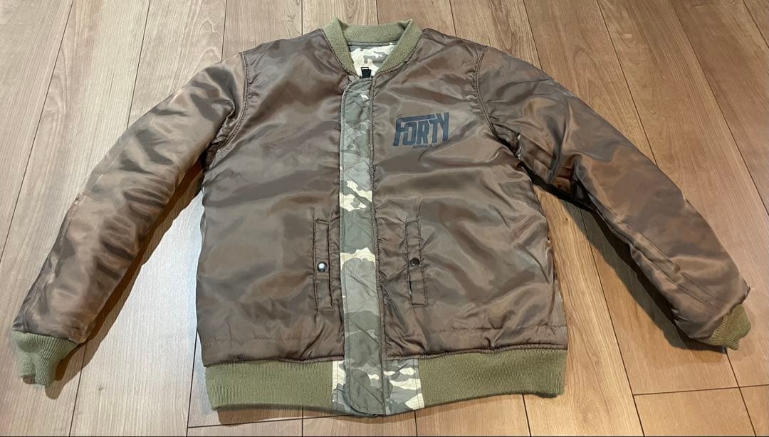 アヴィレックス迷彩 MA-1ジャケット FITY