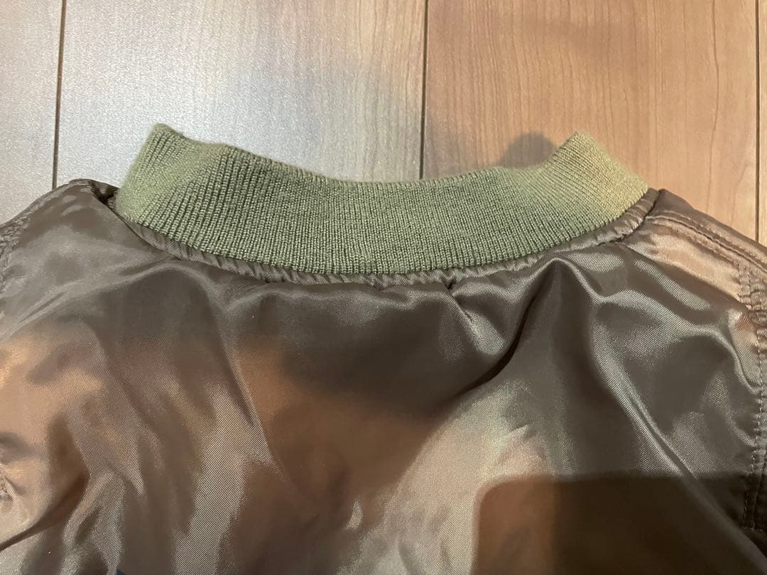 アヴィレックス迷彩 MA-1ジャケット FITY