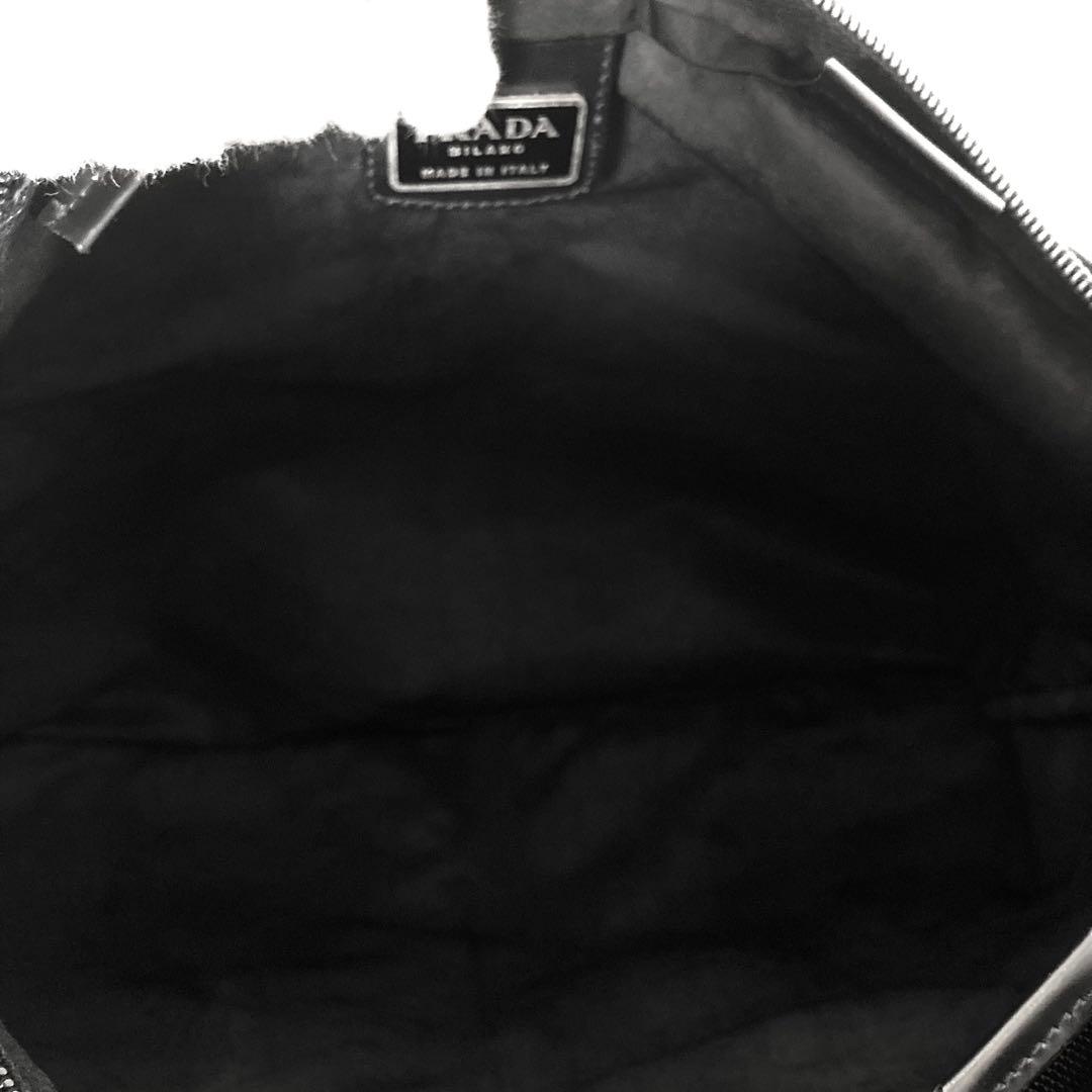 美品　PRADA プラダ　トートバッグ　ナイロン　ブラック　黒　ショルダーバッグ