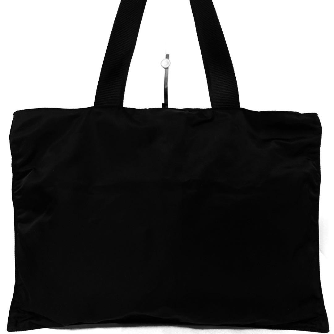 美品　PRADA プラダ　トートバッグ　ナイロン　ブラック　黒　ショルダーバッグ