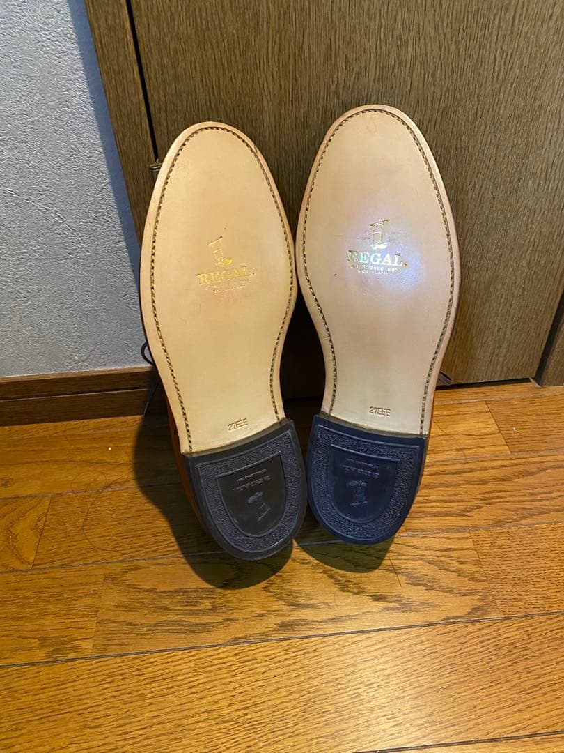 高級 リーガル 27 2235 インペリアルグレード ウイングチップ ブラウン