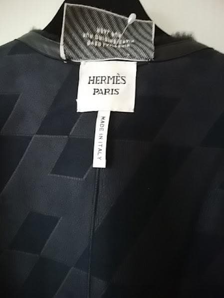 モンロー/エルメス　ムートンベスト　ジレ　サイズ34