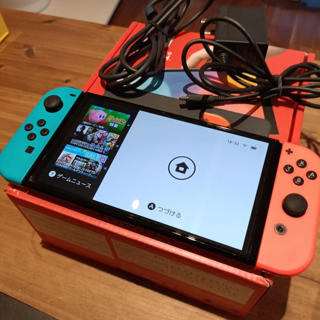 【美品】動作確認済 Nintendo Switch 有機ELモデル 本体