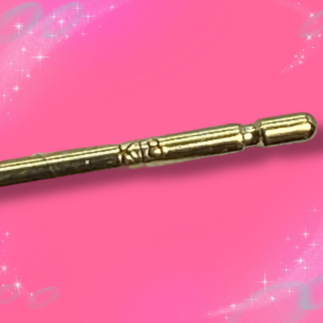 《美品》 ジャスティンデイビス　ピアス片耳　クラウン　SV925　ポストK18