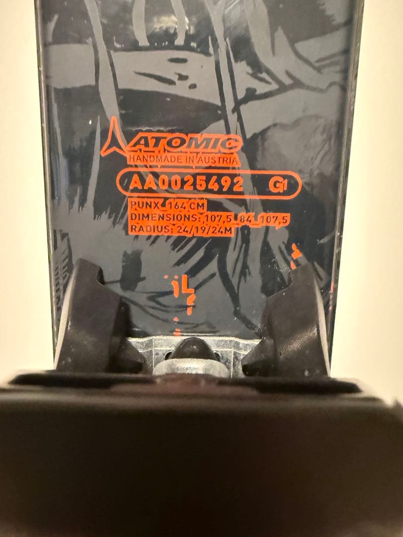 Atomic punx164 Tyroliaビンディング付き