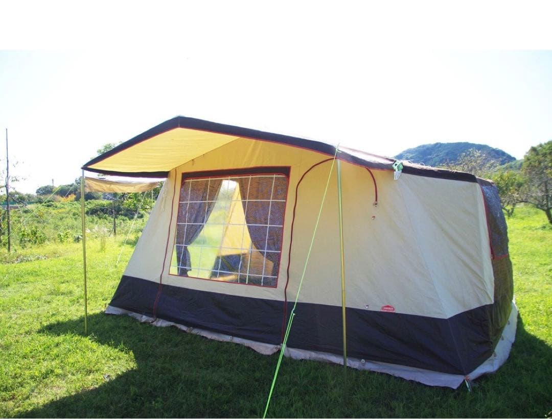 フランス幕 キャバノン シルビア５ 美品 フルコットン ロッジテント