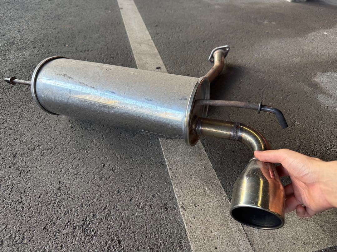 STIゲノムマフラー スバルR1 R2 ステラ プレオ